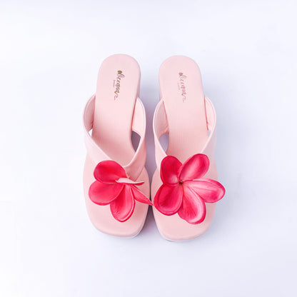 Flower Wedge sandals