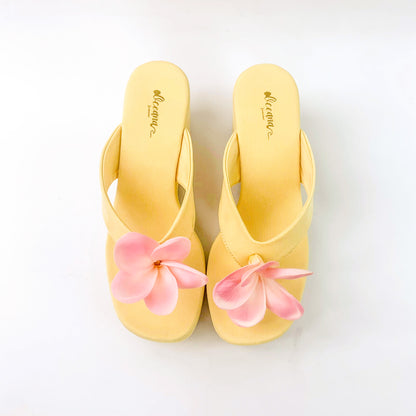 Flower Wedge sandals