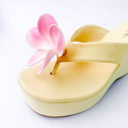 Flower Wedge sandals